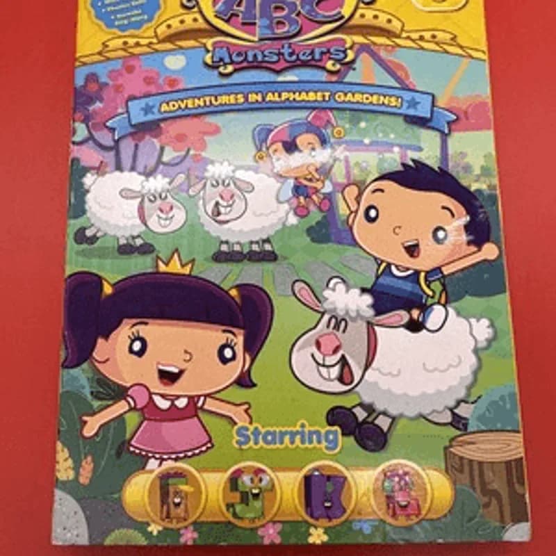 ABC Monsters: Adventures in Alphabet Gardens - Starring IJKL (DVD, 2016) New