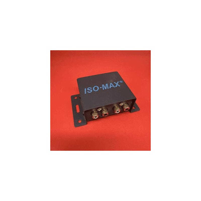 Jensen Iso-Max CI-2RR Passive Two-Channel Audio Ground Isolator Black CI2RR RCA