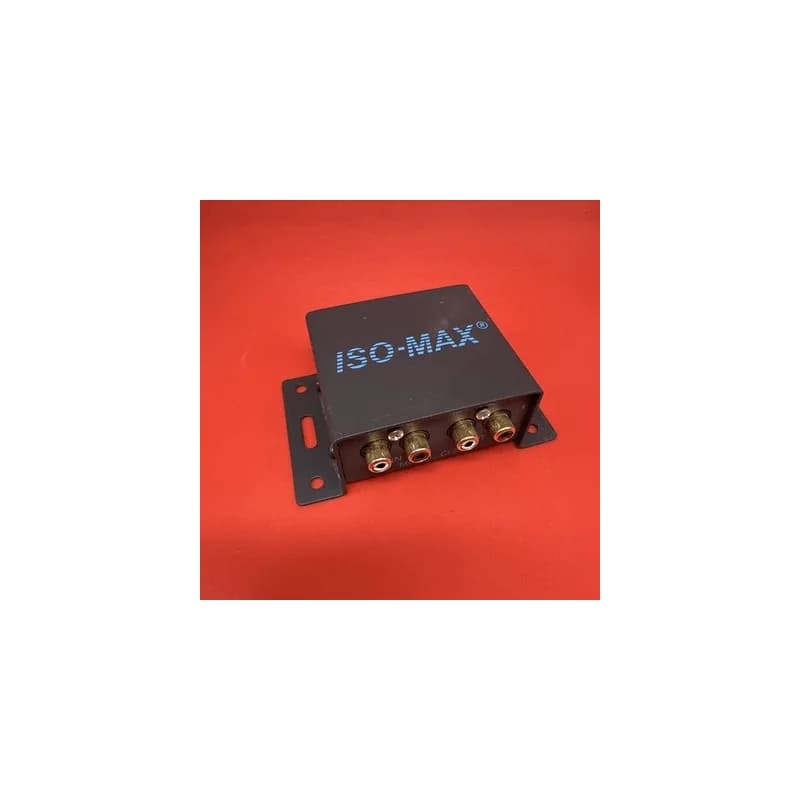 Jensen Iso-Max CI-2RR Passive Two-Channel Audio Ground Isolator Black CI2RR RCA