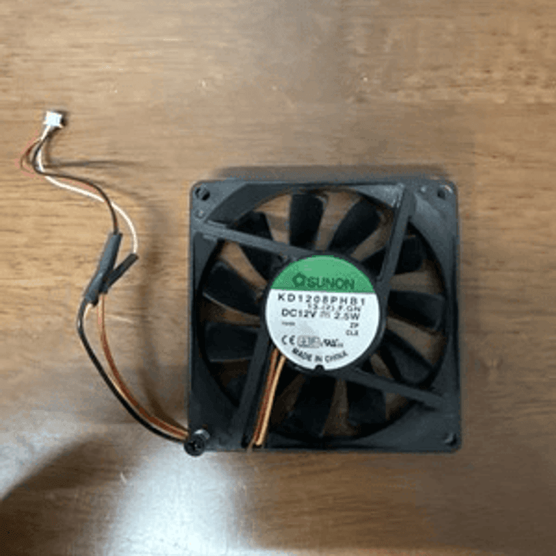 Sunon KD1208PHB1 DC12V 2.5W Chassis Fan From Savant MSC-1200 DC Fan Plastic 12 V