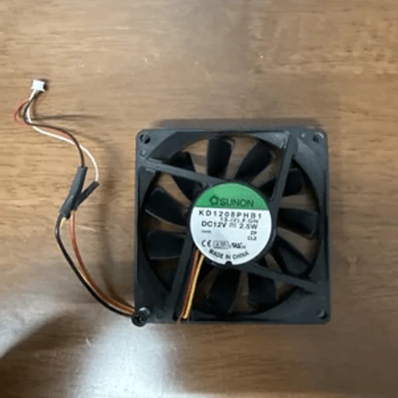 Sunon KD1208PHB1 DC12V 2.5W Chassis Fan From Savant MSC-1200 DC Fan Plastic 12 V