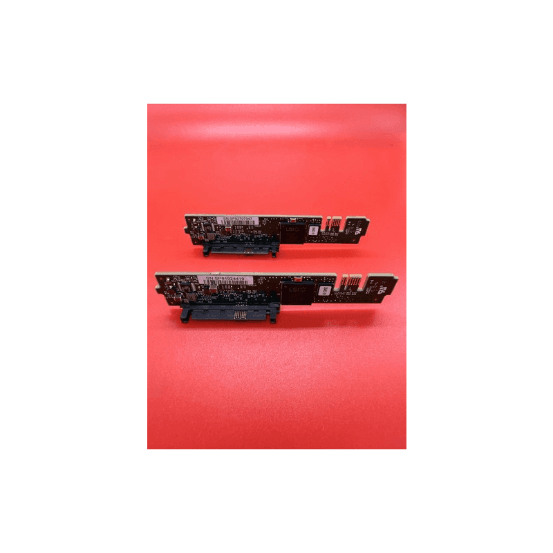 Lot of 2 NetApp L3-25232-04B L3-25232 500605B SATA To SAS Interposer LSI Green