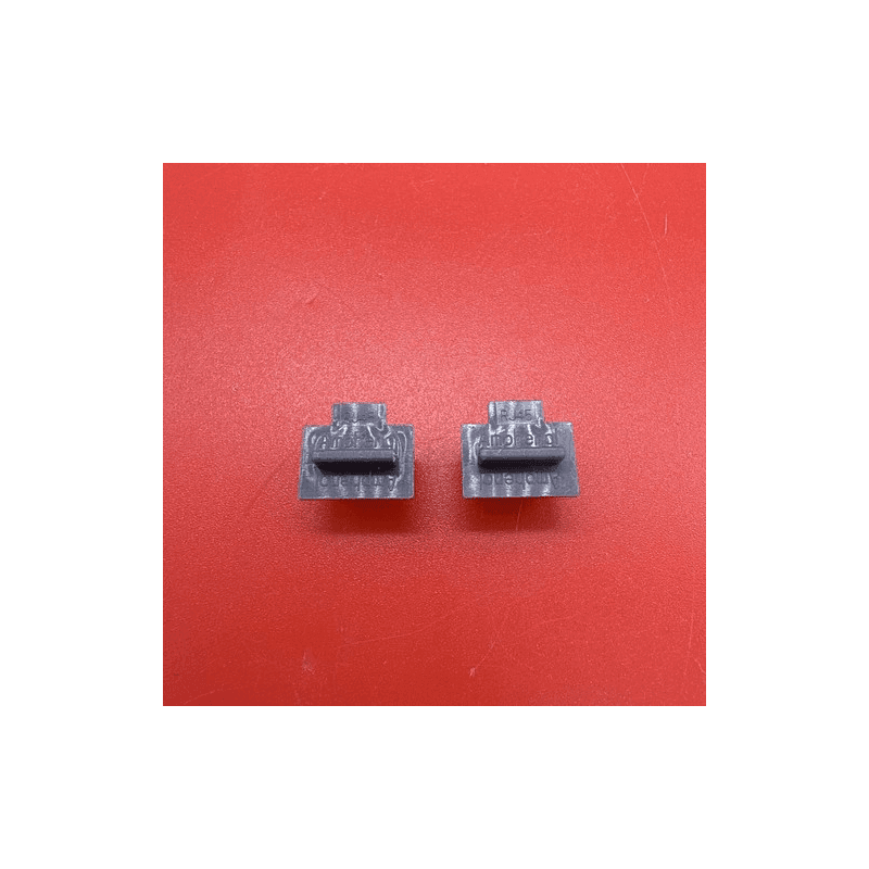 Amphenol RJ45 Dust Cap Cover - Quantity 2 Gray FRJ2411 RJ-45