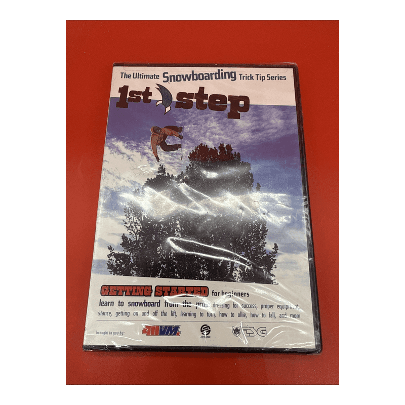 1st Step Snowboarding Getting Started for Beginners (DVD, 2004) - New Sealed