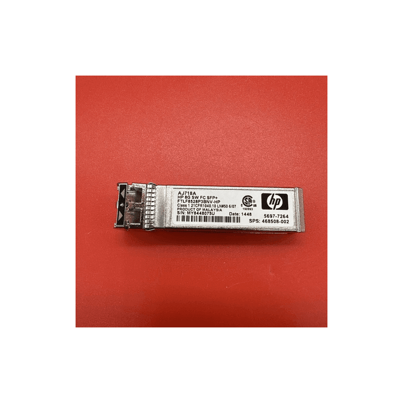 HP AJ718A 8G SW FC SFP+ FTLF8528P3BNV-HP 468508-002 For HP 8 Gbps Enterprise