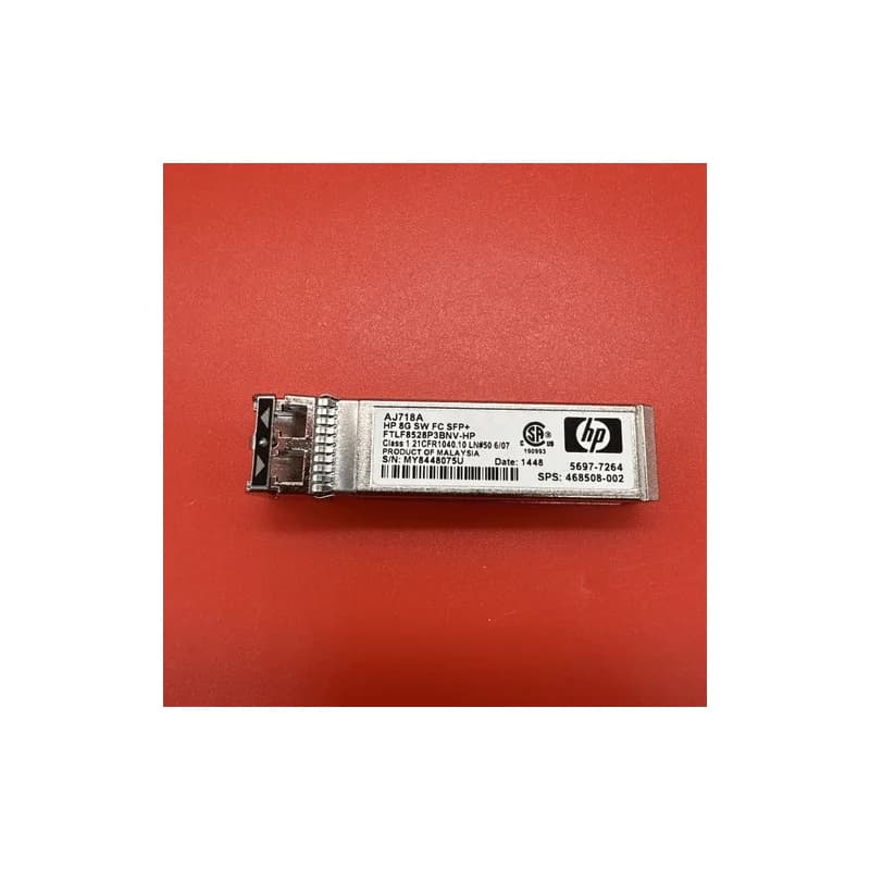 HP AJ718A 8G SW FC SFP+ FTLF8528P3BNV-HP 468508-002 For HP 8 Gbps Enterprise