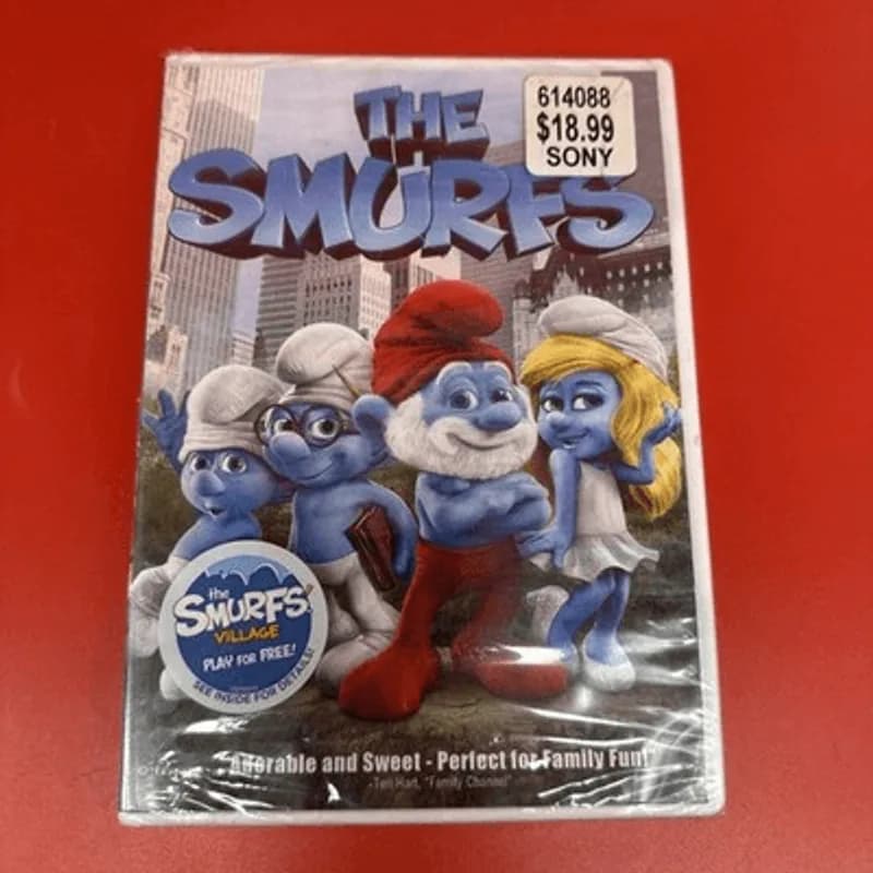 The Smurfs (DVD, 2011) Brand New Sealed