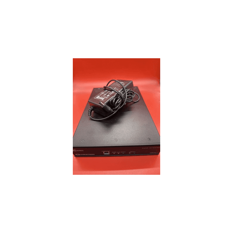 Crestron CEN-CI3-1 With C3COM-3 RS232 Card &amp; AC Adapter Binding Post