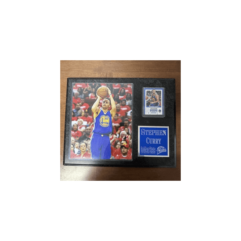 Stephen Curry Season Ticket Panini Contenders Golden State Warriors Plaque