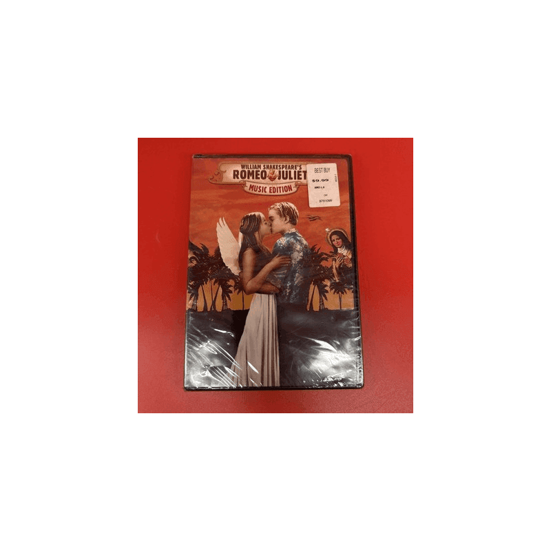 William Shakespeare's Romeo + Juliet (DVD, 1996) - Brand new Sealed