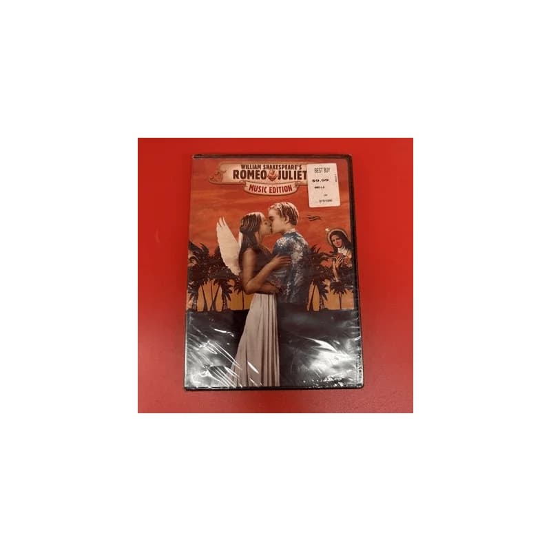 William Shakespeare's Romeo + Juliet (DVD, 1996) - Brand new Sealed