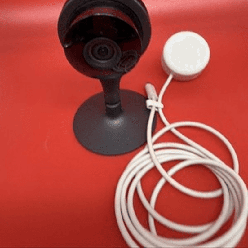 Google Nest Indoor Camera A0005 1st Gen Night Vision with USB Metal Stand