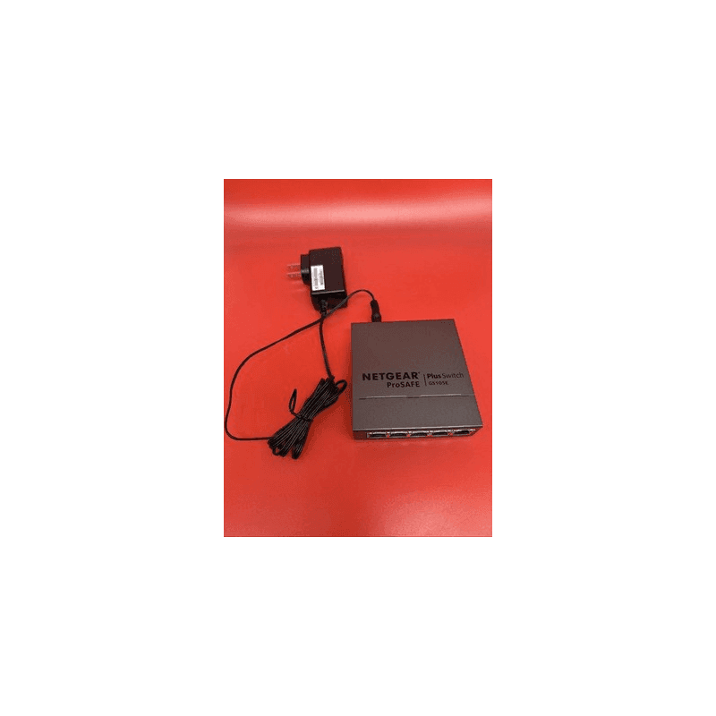 NetGear  ProSafe Plus (GS105E-100NAS) 5-Ports External Ethernet Switch