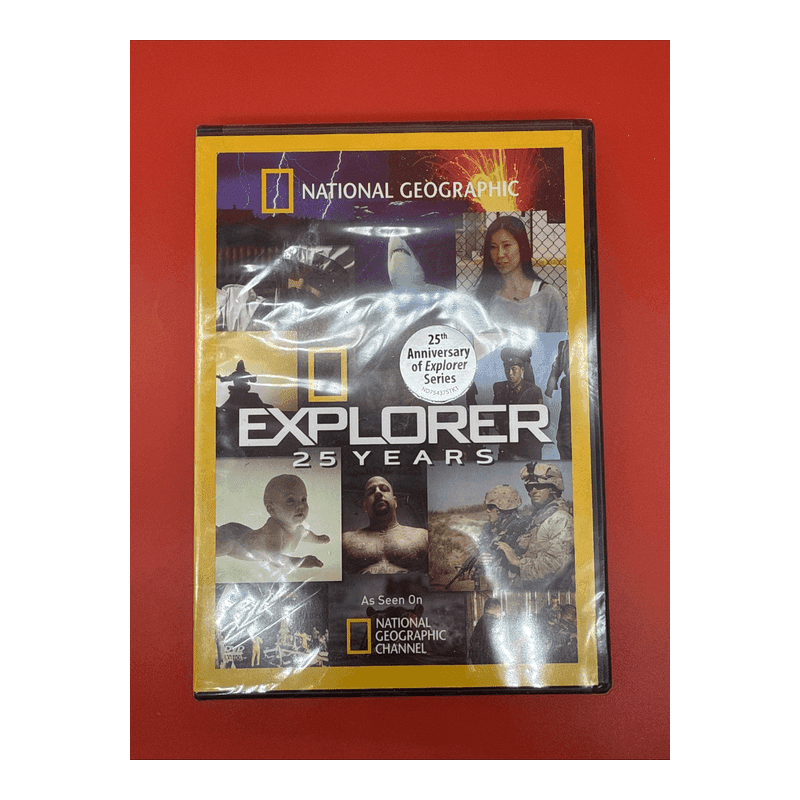 National Geographic Explorer: 25 Years (DVD, 2010) Brand New Sealed NR