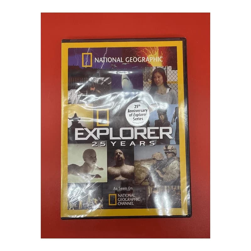 National Geographic Explorer: 25 Years (DVD, 2010) Brand New Sealed NR