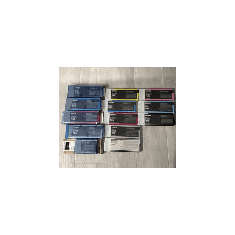 Epson Stylus Pro 4000 13 Empty Ink Cartridges OEM Genuine/Original For Epson