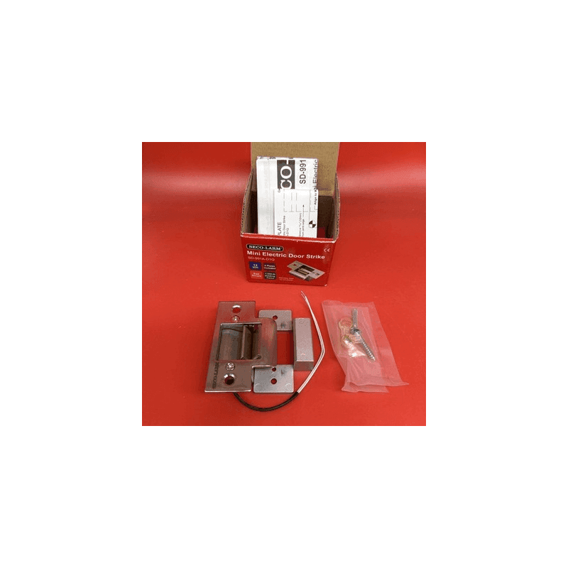 Seco-alarm SD-991A-D1Q Mini Electric Door Strike SECO-LARM Stainless Steel