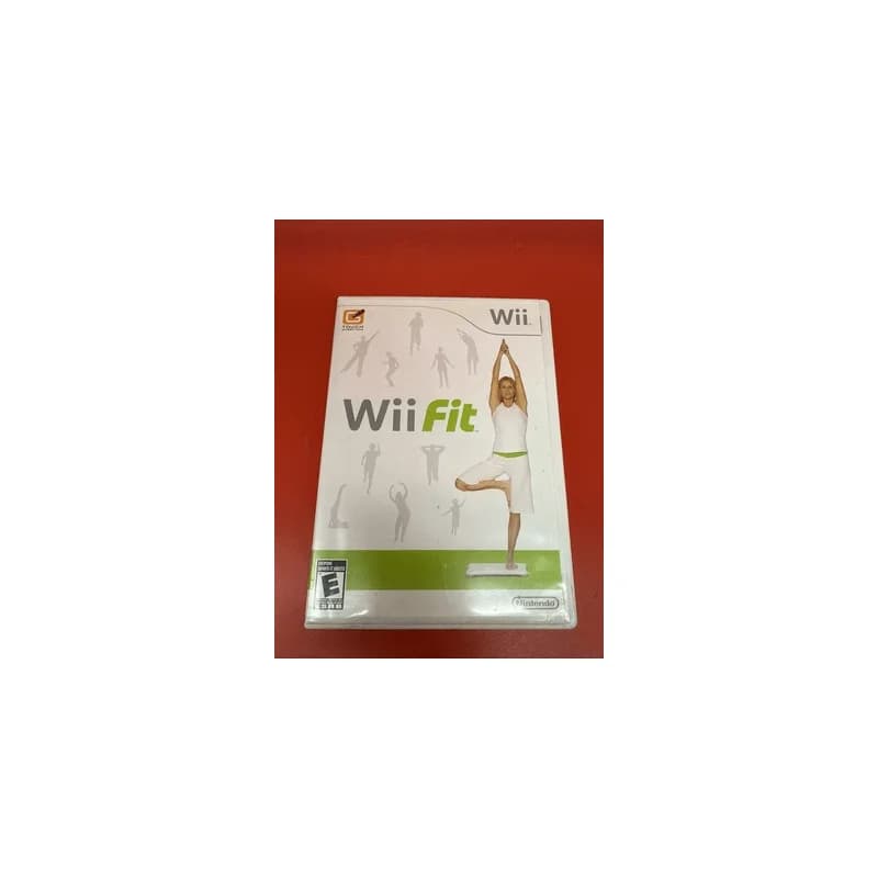 Wii Fit (Nintendo Wii, 2008) - Manual Included RVLRFNEUSA Fitness &amp; Health