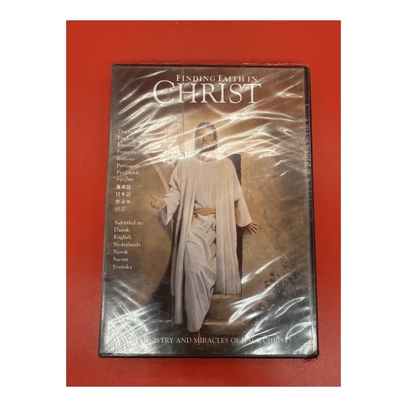 Finding Faith in Christ (DVD) Brand New Sealed Movie ABIS_DVD Commentary NR
