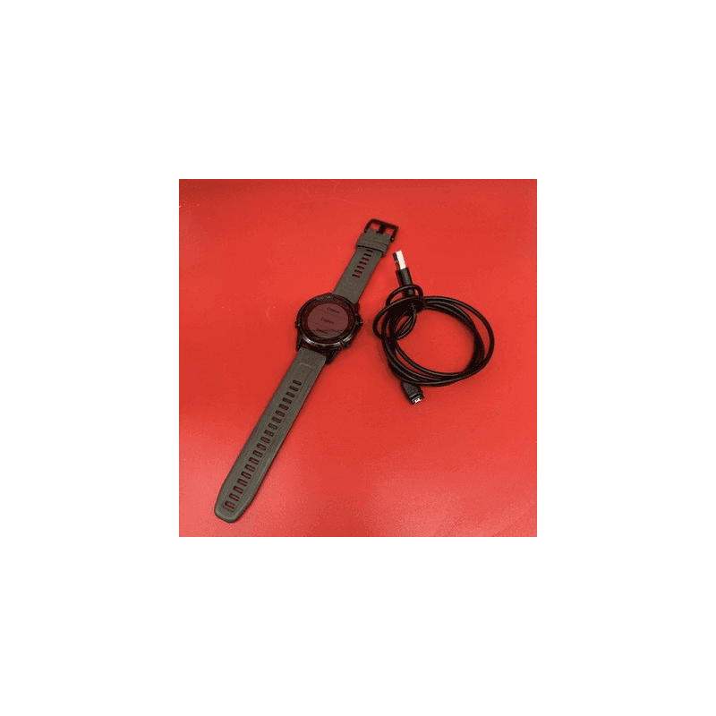 Garmin Fenix 5 Plus 47mm Sapphire Multisport GPS Watch + Quickfit 22 Band + Cord