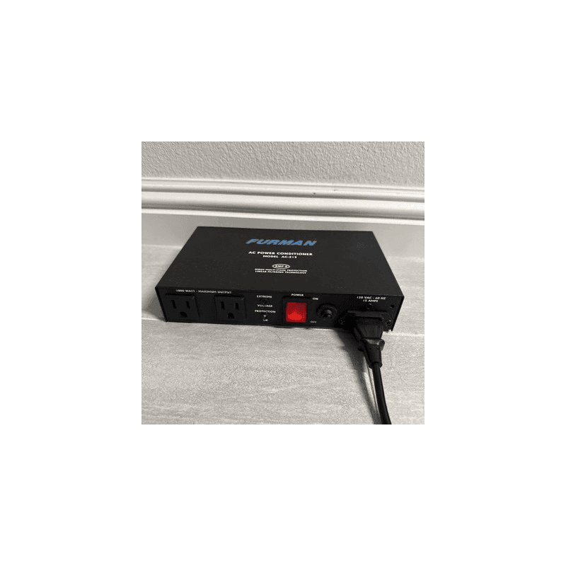 Furman AC-215 AC Power Conditioner, 120 VAC 60Hz 15A 1800W Max Output, 2 channel