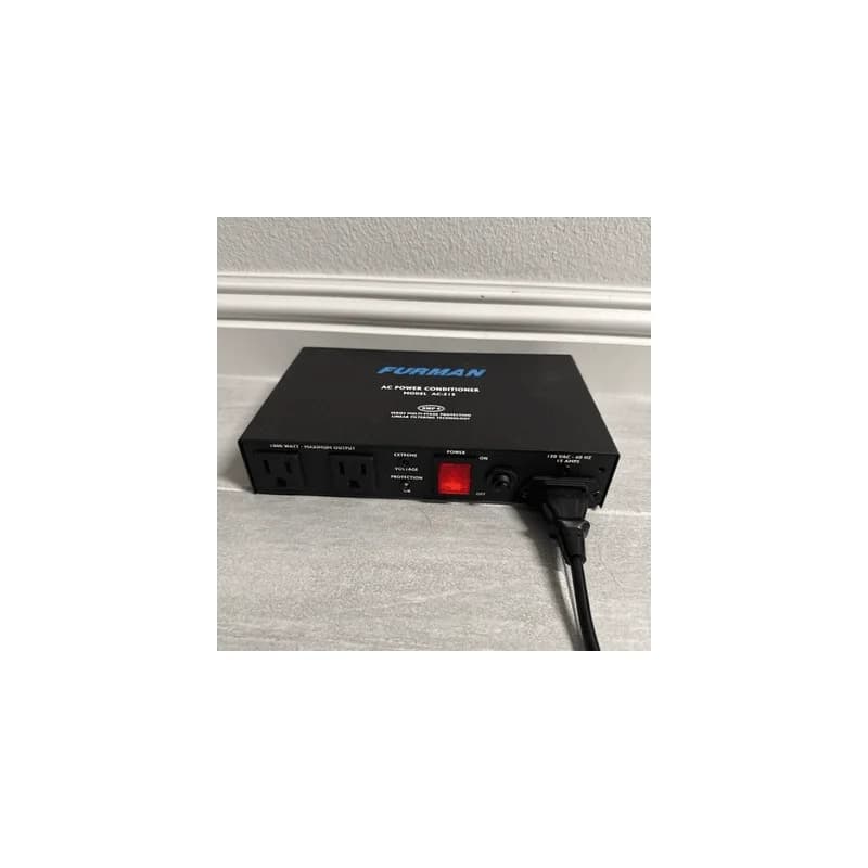 Furman AC-215 AC Power Conditioner, 120 VAC 60Hz 15A 1800W Max Output, 2 channel