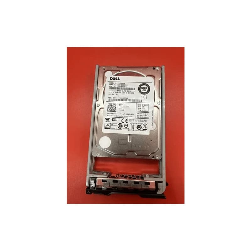 Dell 990FD 0990FD 600GB 15K SAS 2.5 Hard Drive In Dell Tray AL13SXB600N Silver