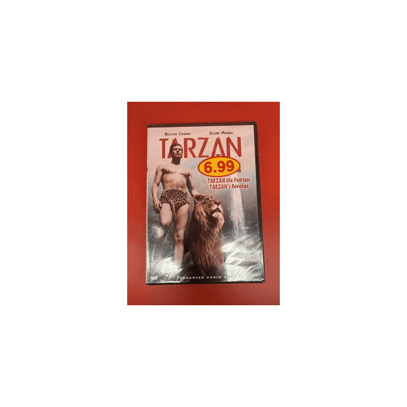 Tarzan The Fearless Tarzanâs Revenge DVD Brand New Sealed Action &amp; Adventure