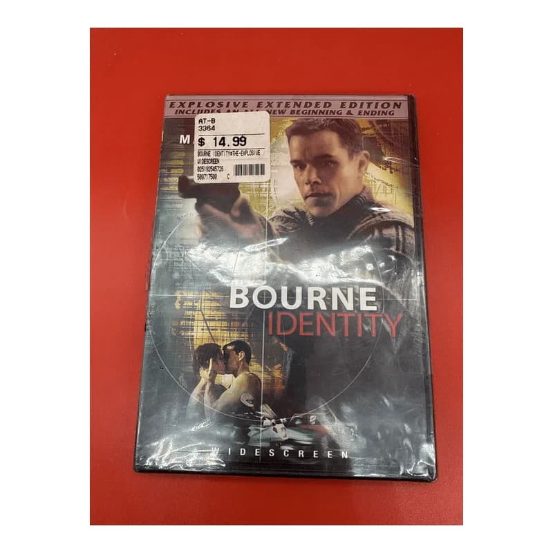 The Bourne Identity (DVD, 2003, Widescreen) - Brand New Sealed