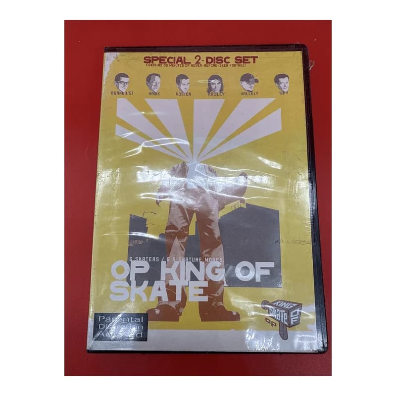 OP King of Skate (DVD, 2002, 2-Disc Set) - Brand New Factory Sealed NR