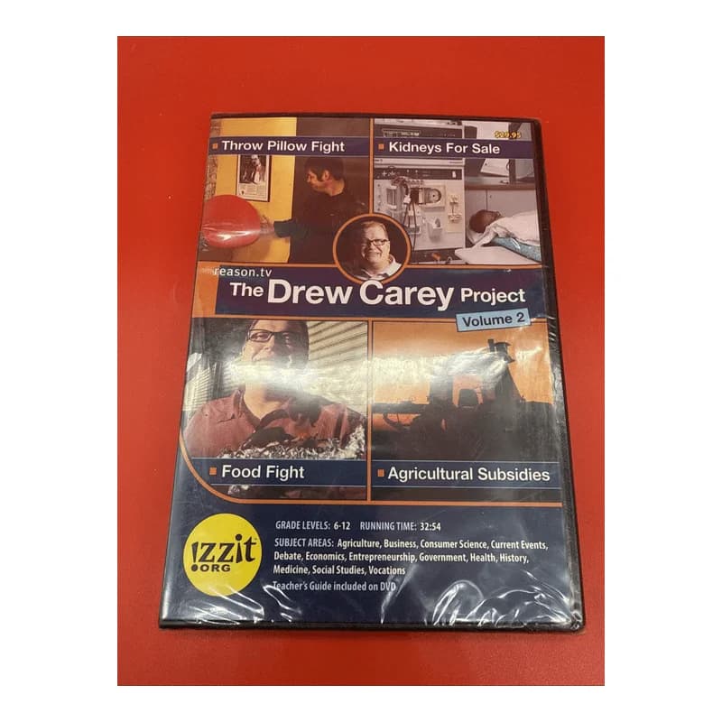 reason.tv The Drew Carey Project Vol. 2 -  Brand New! Standard Edition DVD NR