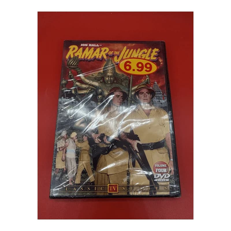 Ramar of the Jungle: Volume 4 (DVD, 1953) New Sealed TV Action &amp; Adventure