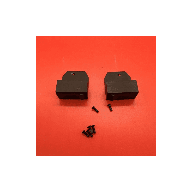 IC Realtime 1U NVR Rack Ears Left &amp; Right  Black NVR-FX08POE