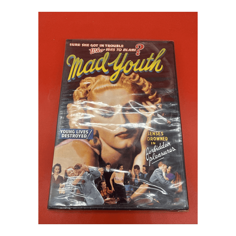 Mad Youth (DVD, 1940) - Brand New Sealed Movie Drama-Classics Melville Shyer