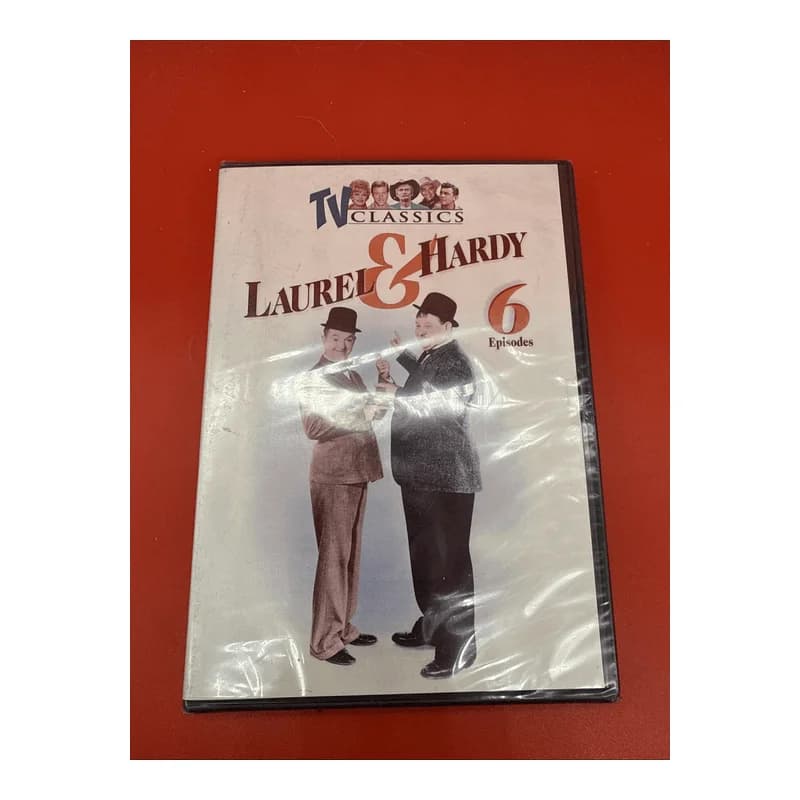 LAUREL and HARDY 6 Episodes TV Classics DVD Laurel &amp; Hardy New Sealed Classical