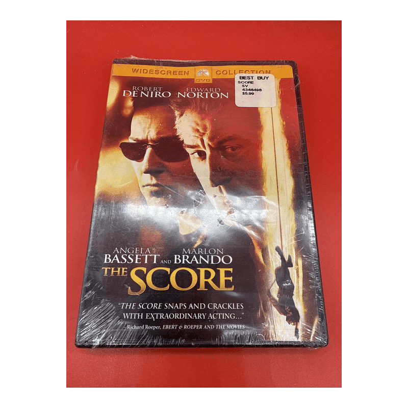 The Score (DVD, 2001) Widescreen Collection Robert Deniro Edward Norton New