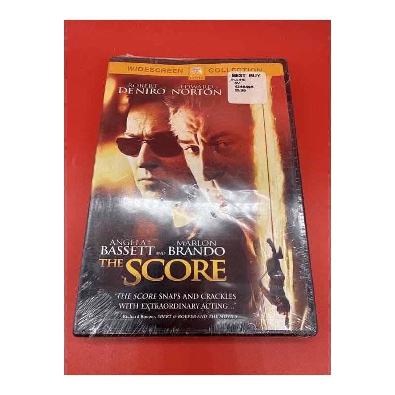 The Score (DVD, 2001) Widescreen Collection Robert Deniro Edward Norton New