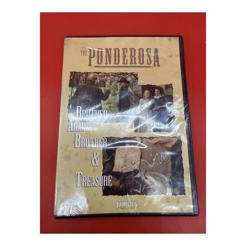 The Ponderosa Double Feature: Brother Against Brother Treasure Pax - New Sealed