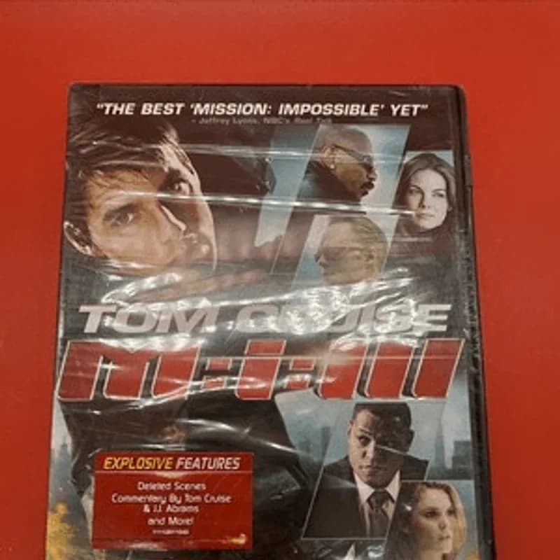 Mission: Impossible III (DVD, 2006, Single Disc Widescreen) - New Sealed PG-13