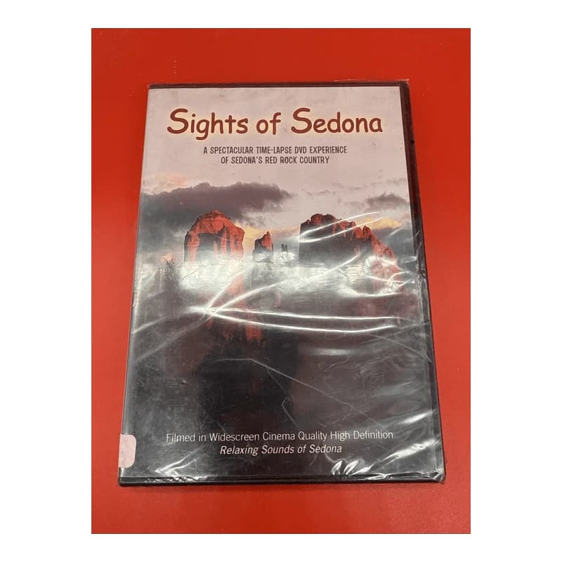 Sights of Sedona ~ A Spectacular Time Lapse Red Rock Experience DVD *Brand New*