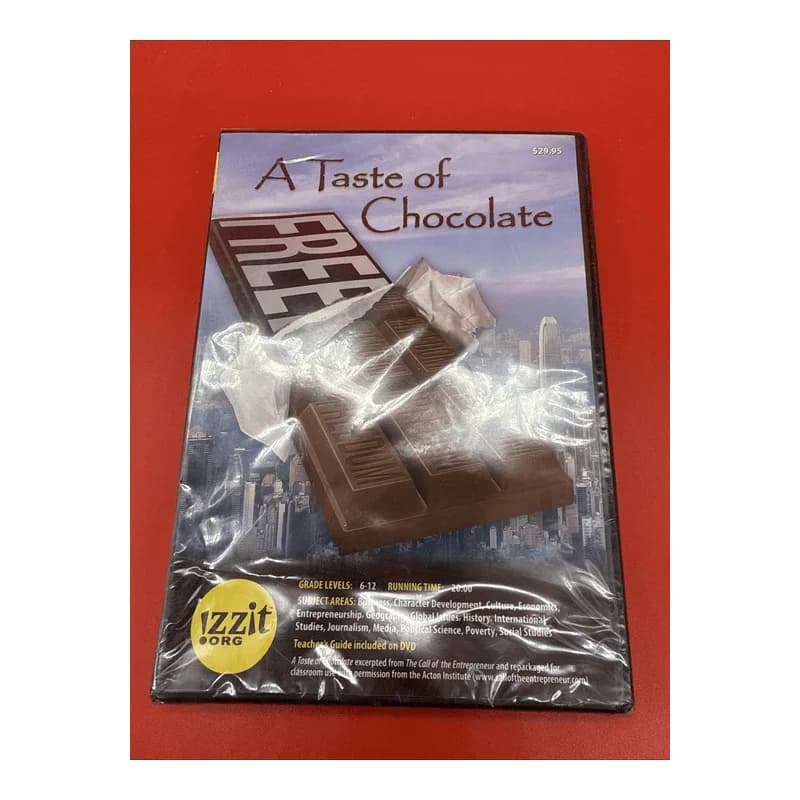 A Taste Of Chocolate DVD (2012) NEW Sealed! Izzit Educational Lesson Program New
