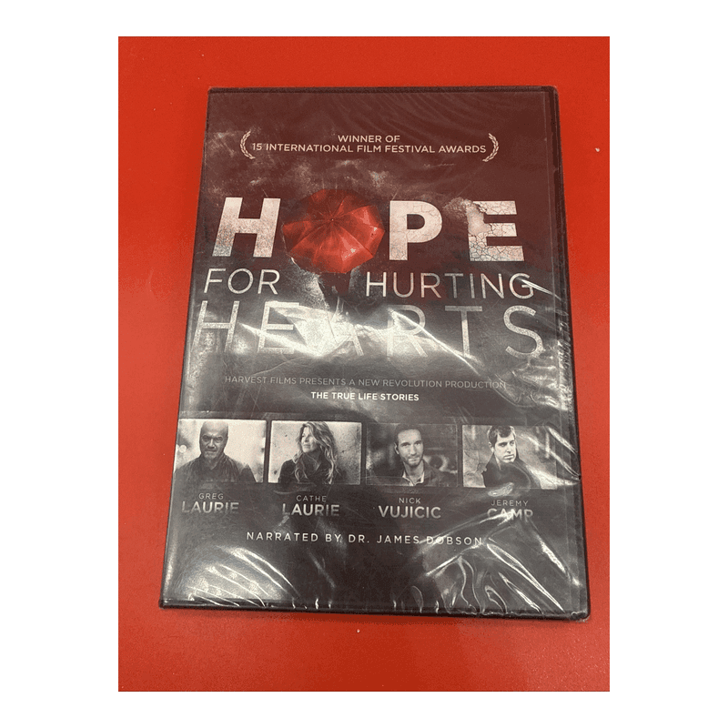Hope for Hurting Hearts (DVD) New Sealed Christian Dwight Thompson Word Films