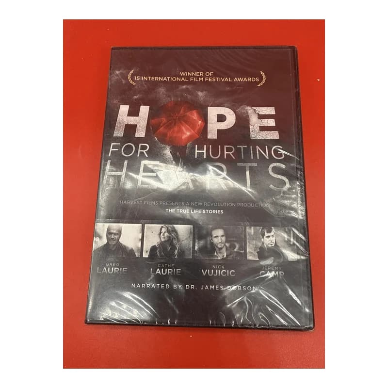 Hope for Hurting Hearts (DVD) New Sealed Christian Dwight Thompson Word Films