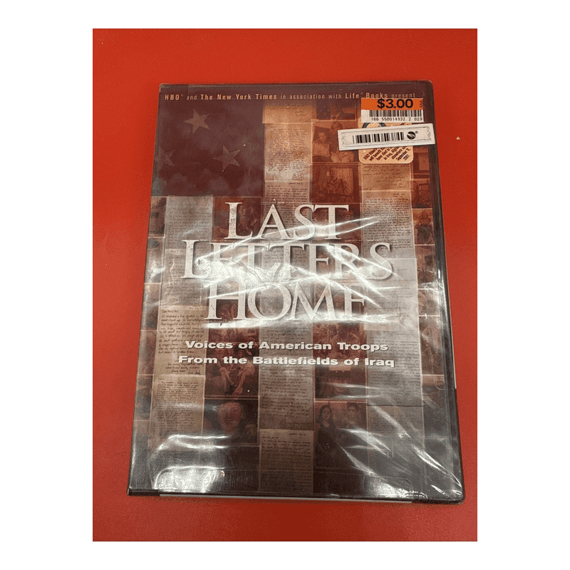 Last Letters Home (DVD, 2004) - Brand New Sealed