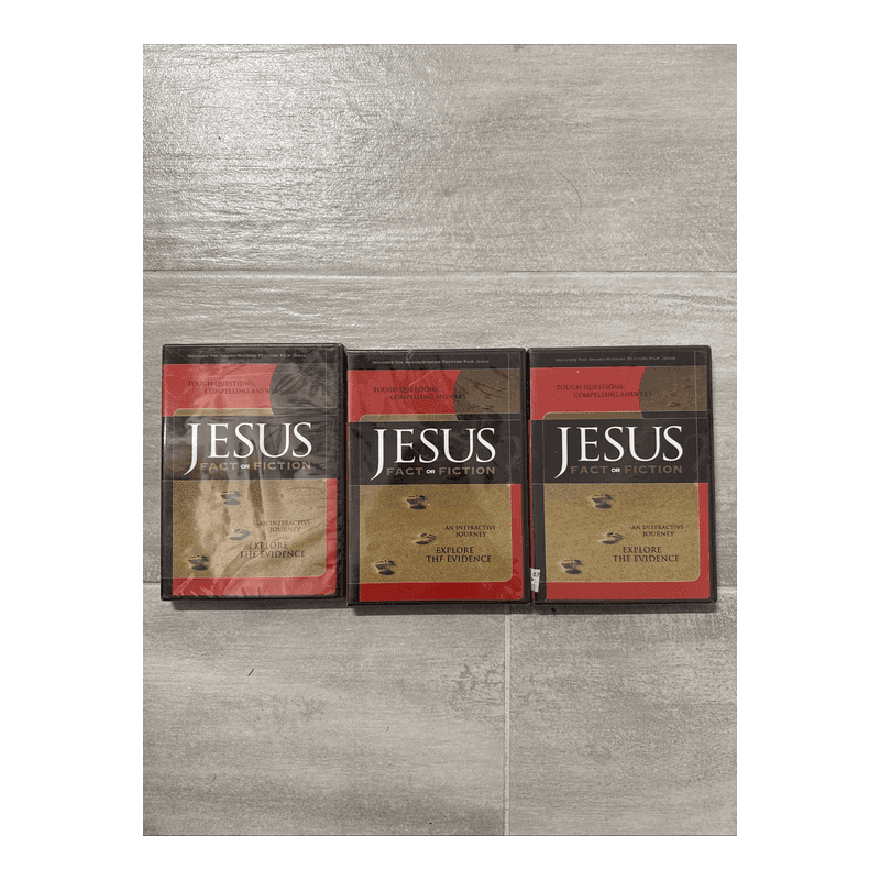 Jesus - Fact or Fiction (DVD) - Brand New Sealed - 3 Copies Included