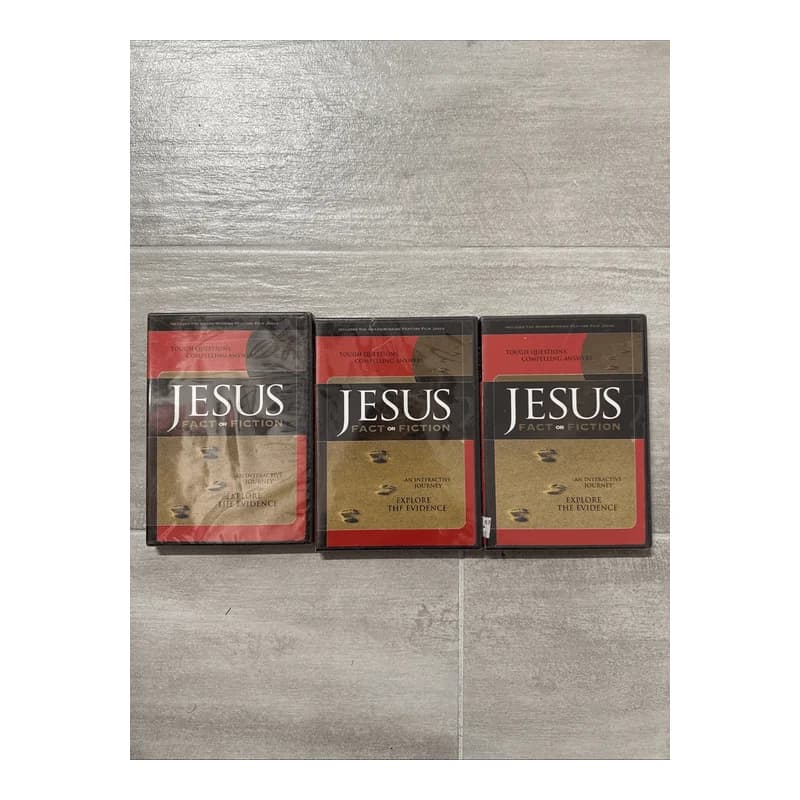 Jesus - Fact or Fiction (DVD) - Brand New Sealed - 3 Copies Included