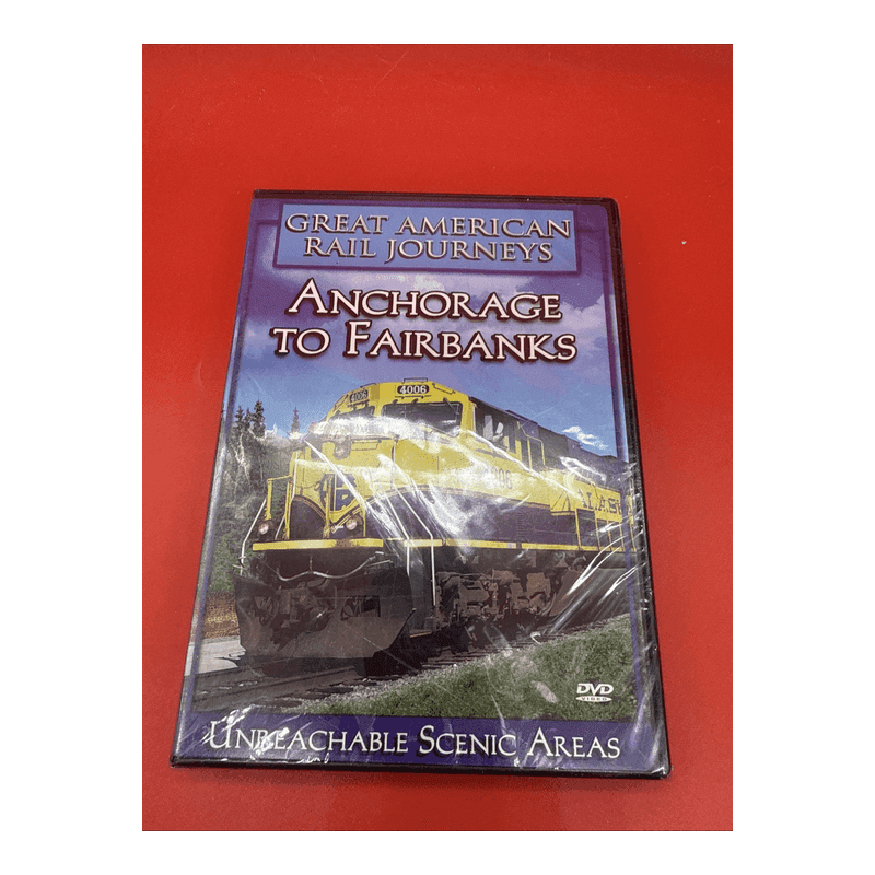 Anchorage To Fairbanks 2003 Great American Rail Journeys DVD NEW sealed
