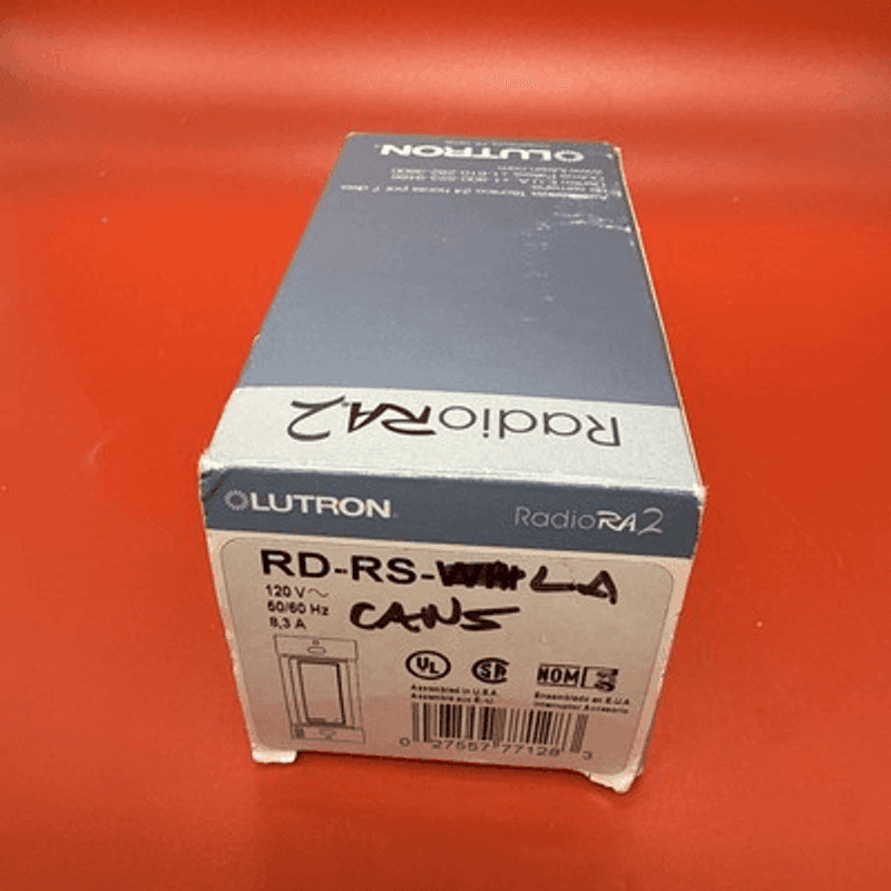 Lutron Radio RA2 RD-RS-LA Almond Lutron RD-RS-WH Dimmer Wall Switch Plastic Wall