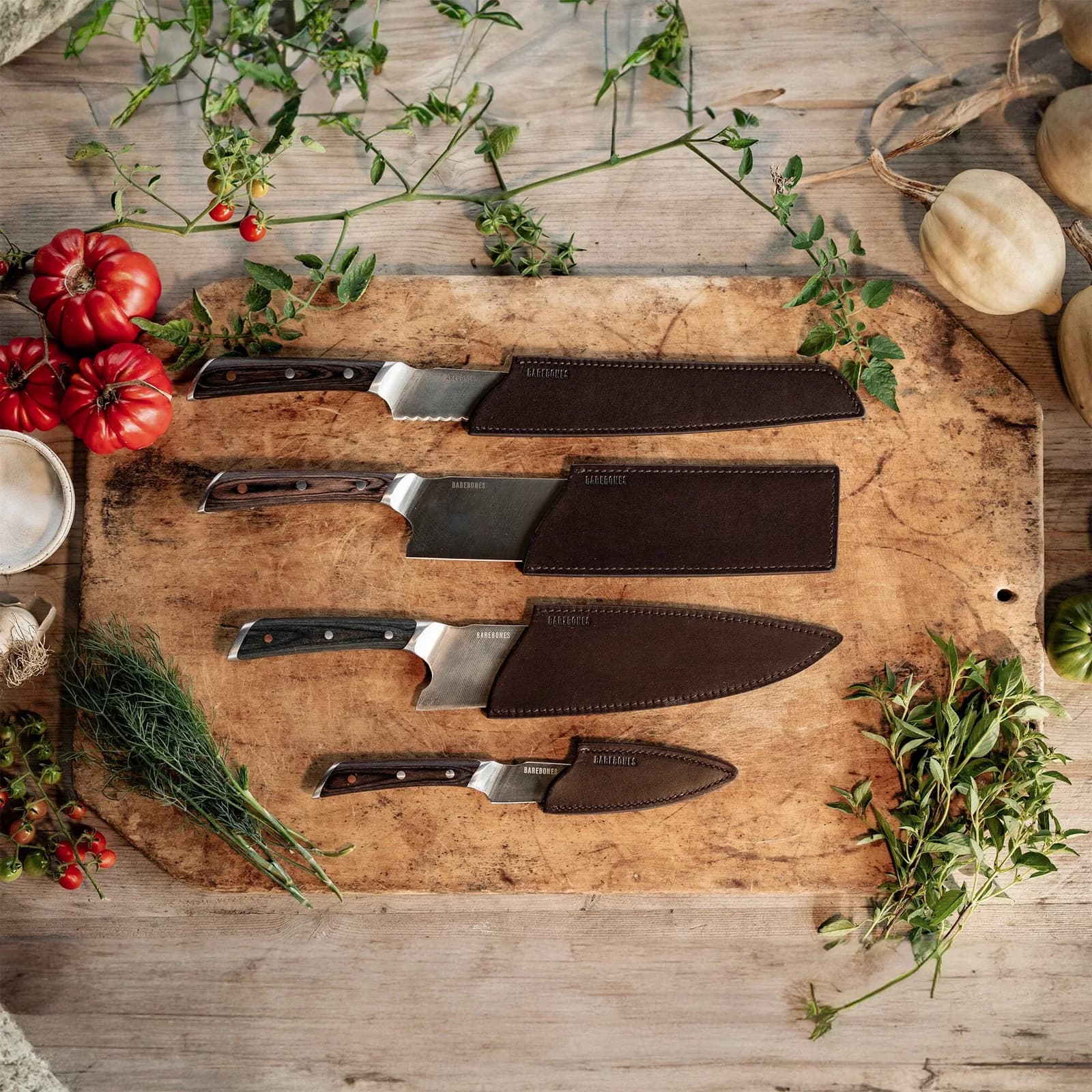 Culinary Knife 4-Piece Set — Barebones