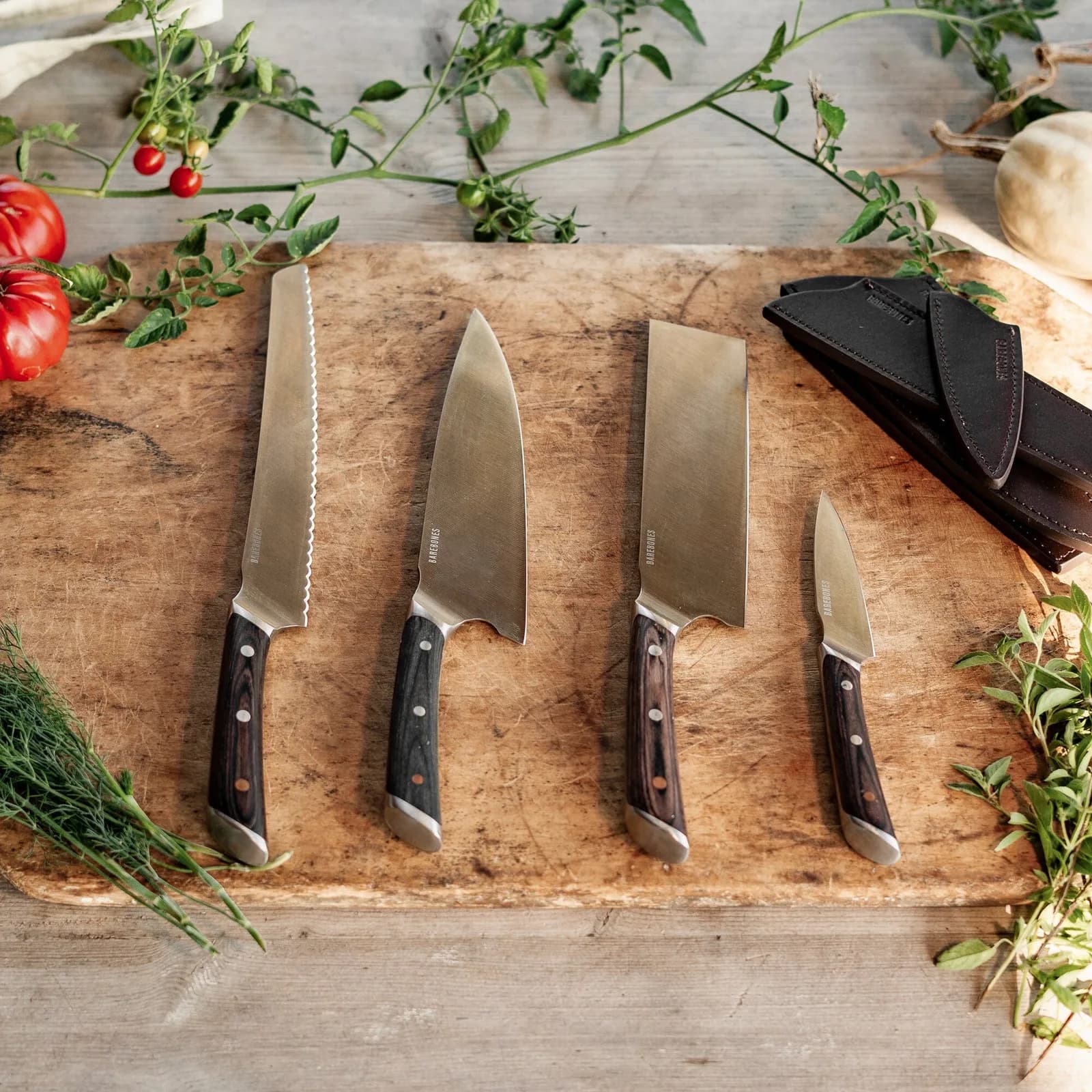 Culinary Knife 4-Piece Set — Barebones